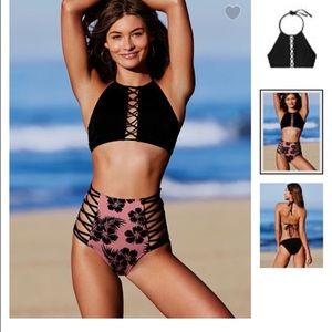 Victoria’s Secret PINK black swim top